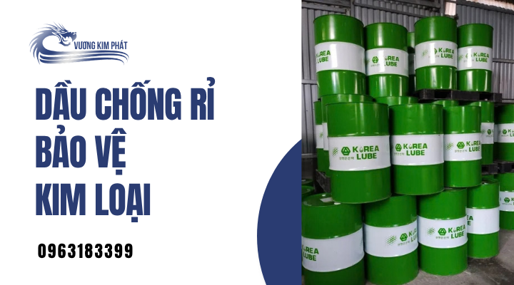 Dầu Chống Rỉ trong bảo vệ kim loại