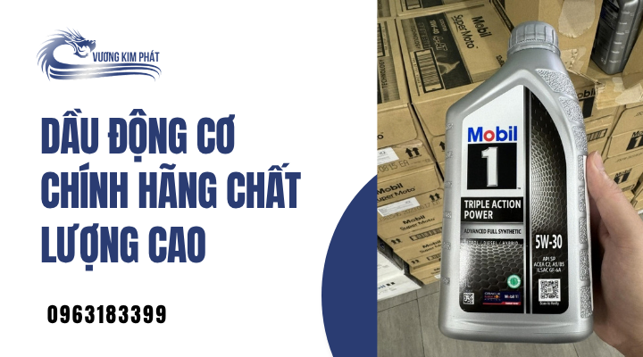 Dầu Động Cơ Chính Hãng Chất Lượng Cao